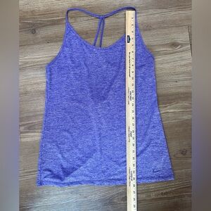 Nike | Dri-Fit Racerback Heather Purple Tank Size X-Large